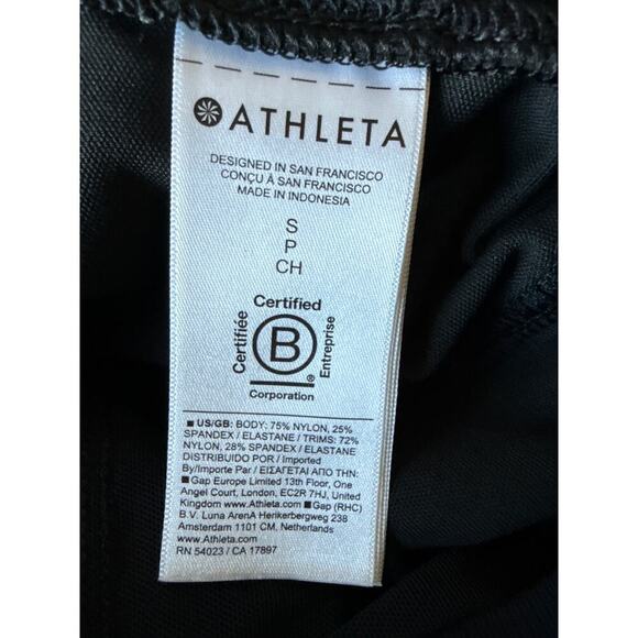 NWOT Athleta Venice High Rise Jogger Women’s Size S in Black - Picture 10 of 12